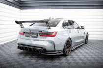 BMW 3-Serie Ink M-Sport G20 2018+ / M3 G80 2021+ Kolfibervinge Bred Infästning Spoiler Maxton Design